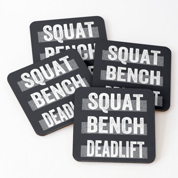 Item preview, Weightlifting, Squat, Bench, Deadlift, Powerlifting Gym Workout designed and sold by madtoyman.