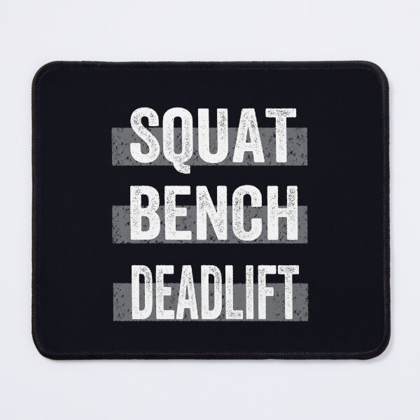 Item preview, Weightlifting, Squat, Bench, Deadlift, Powerlifting Gym Workout designed and sold by madtoyman.