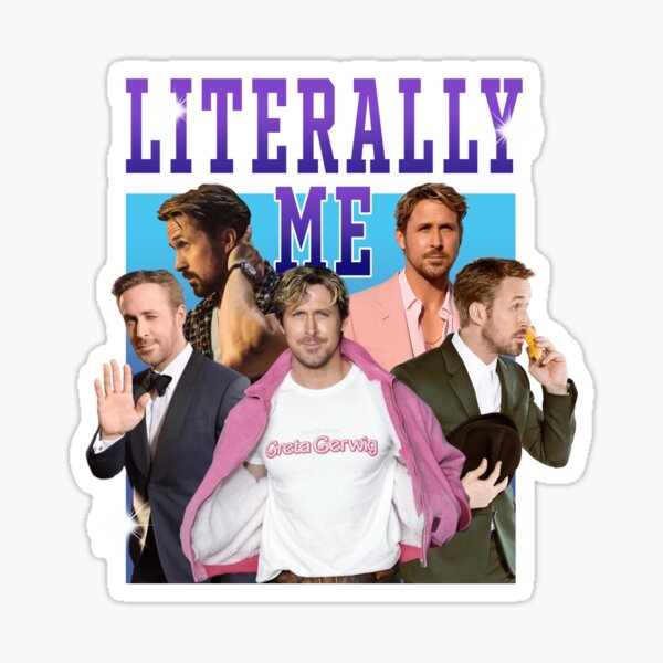 Artikel-Vorschau von Ryan Gosling bin buchstäblich ich, designt und verkauft von Senthogren.