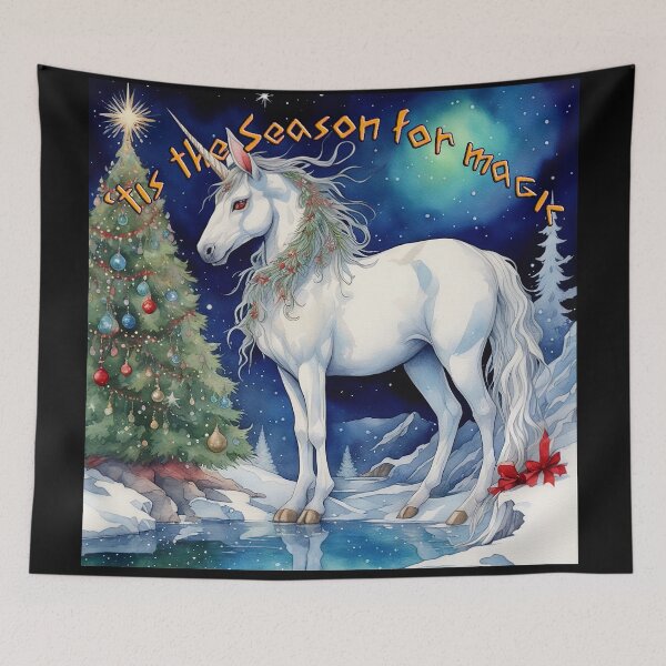 Item preview, Starry Night Unicorn - 'Tis the Season for Magic designed and sold by leyfinder.