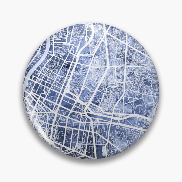 Item preview, Bangkok Thailand City Map designed and sold by ArtPrints.