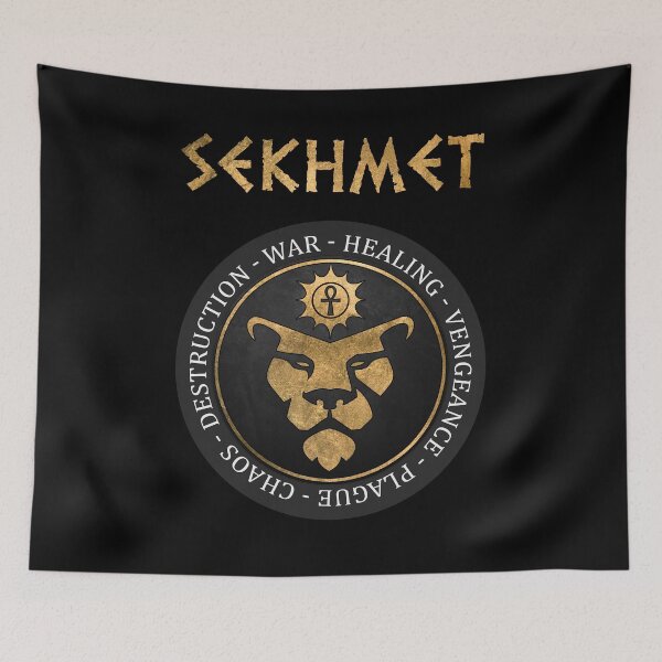 Item preview, Sekhmet Ancient Egyptian Goddess designed and sold by Agema Apparel.