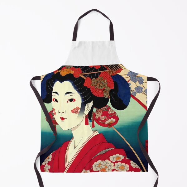Item preview, Geisha Study A in Japanese Style designed and sold by Oldetimemercan.