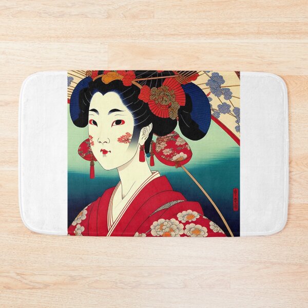 Item preview, Geisha Study A in Japanese Style designed and sold by Oldetimemercan.