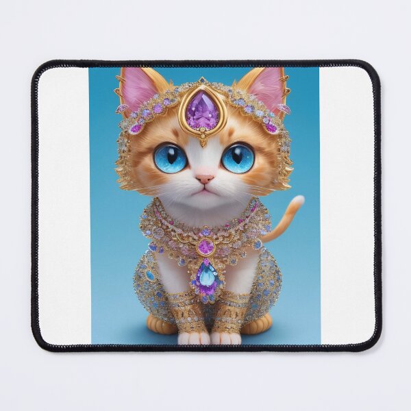 Item preview, a cat wearing jewelry designed and sold by banbicna.