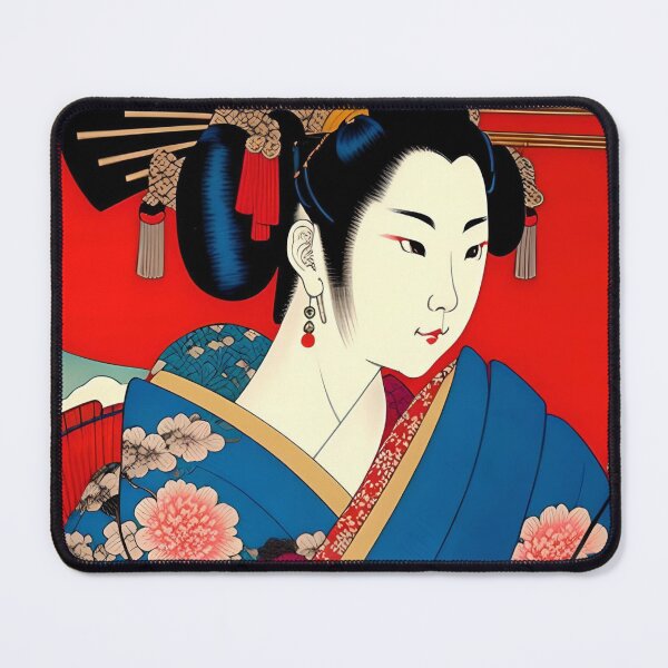 Item preview, Geisha Study B in Japanese Style designed and sold by Oldetimemercan.