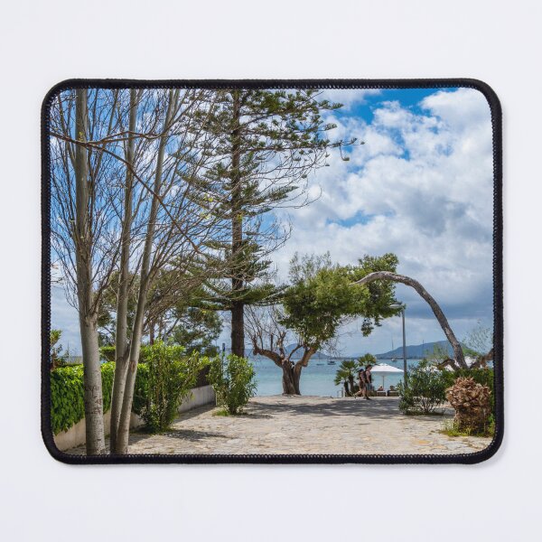 Item preview, Puerto Pollensa Side Streets Mallorca designed and sold by GG WALL ART.