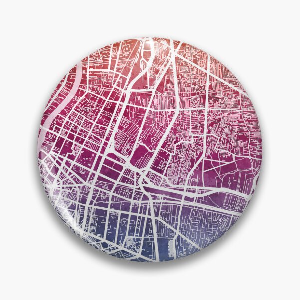 Item preview, Bangkok Thailand City Map designed and sold by ArtPrints.