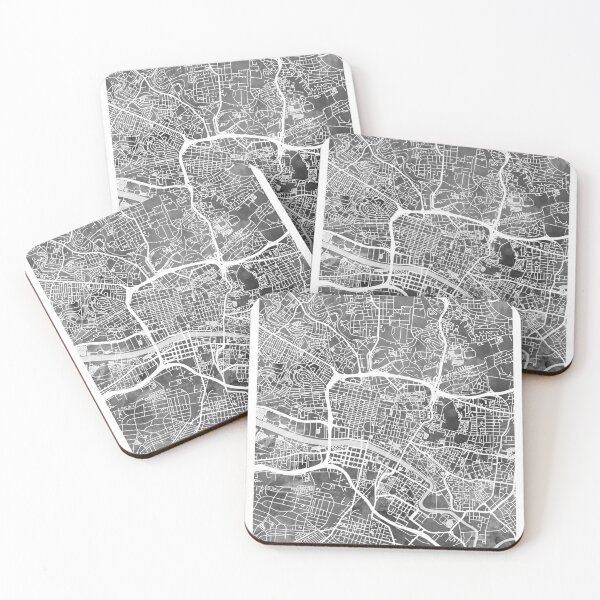 Item preview, Glasgow Street Map designed and sold by ArtPrints.