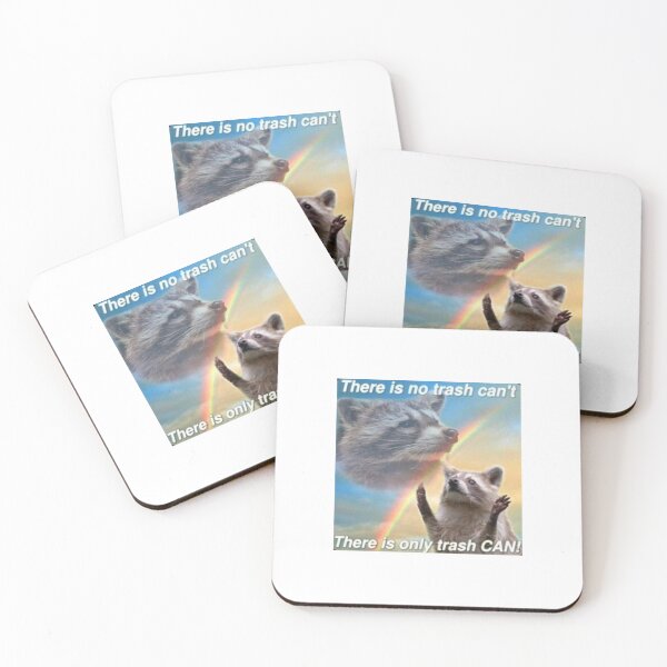 Item preview, Mapache del bote de basura designed and sold by starsdesignsco.