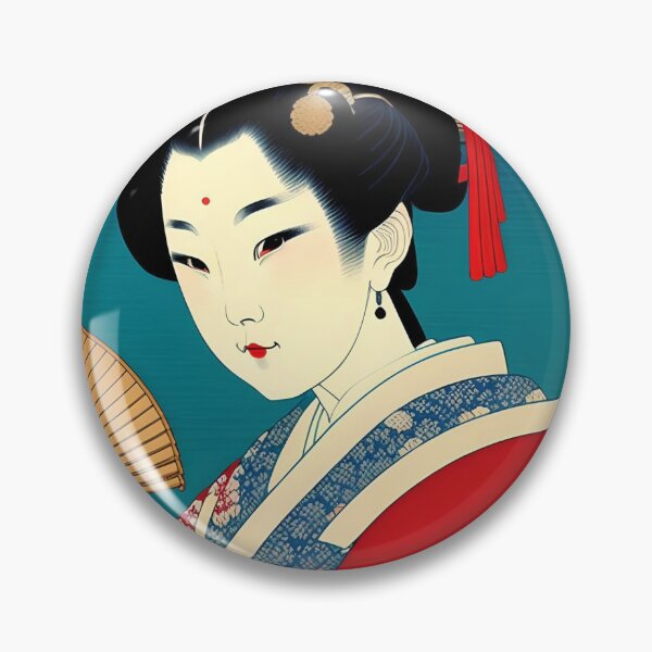 Item preview, Geisha Study F in Japanese Style designed and sold by Oldetimemercan.