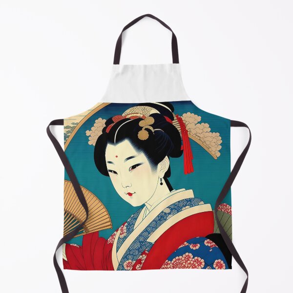 Item preview, Geisha Study F in Japanese Style designed and sold by Oldetimemercan.