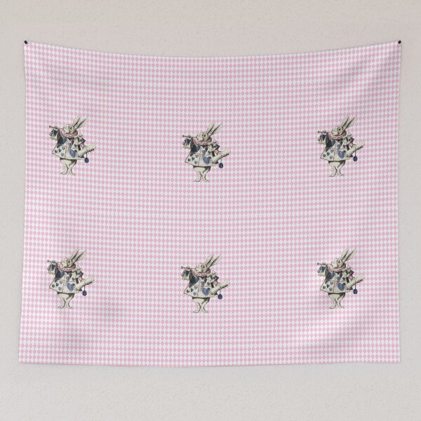 Item preview, Vintage Pastel White Rabbit Alice In Wonderland  designed and sold by Pixelchicken.