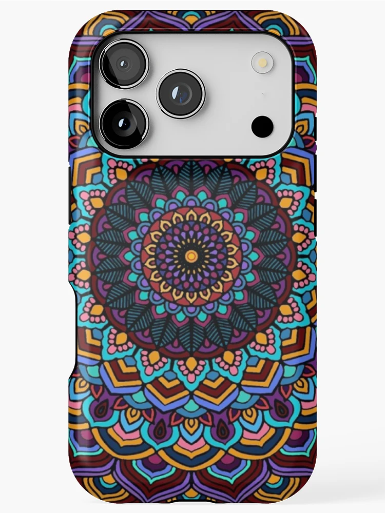 Thumbnail 1 of 4, iPhone Case, Mandala Pattern designed and sold by Rudravi.