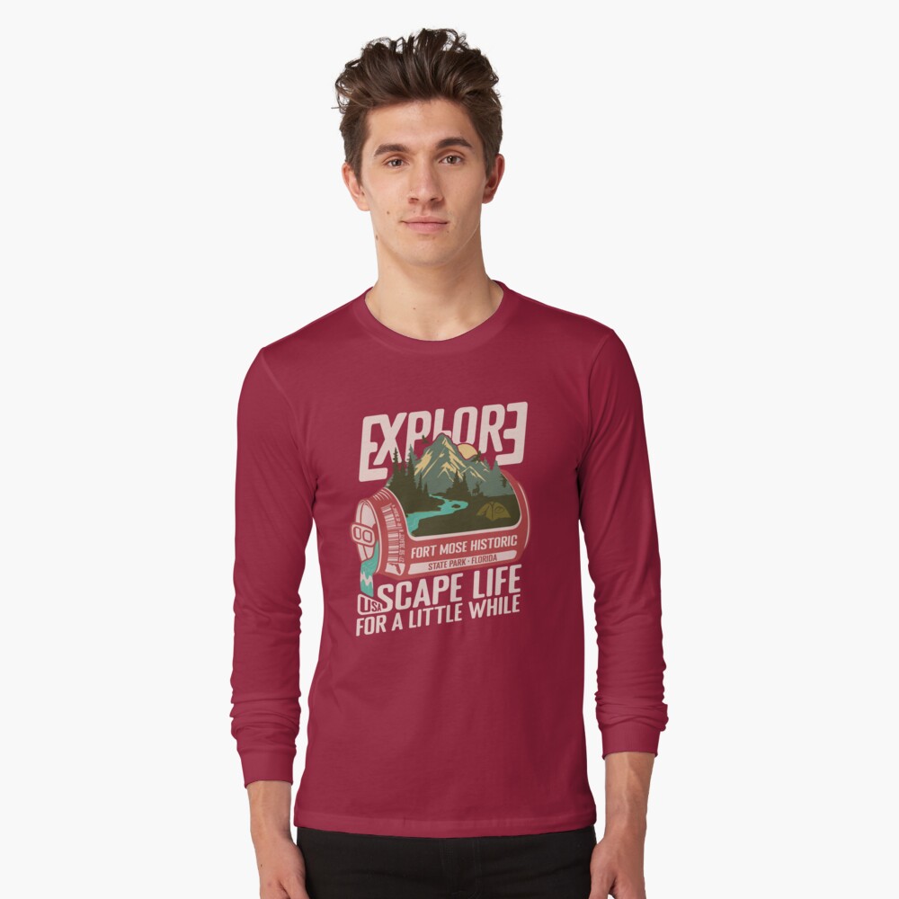 Item preview, Long Sleeve T-Shirt designed and sold by mountainfad.