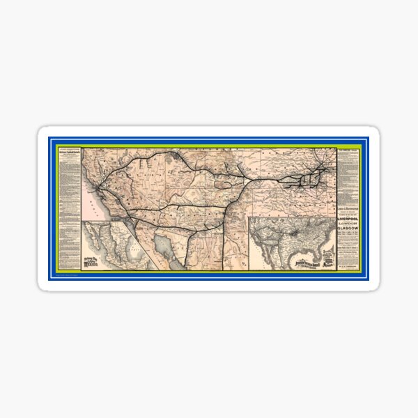 Item preview, Atchison, Topeka and Santa Fe Railroad 1881 designed and sold by Chuck Mountain.