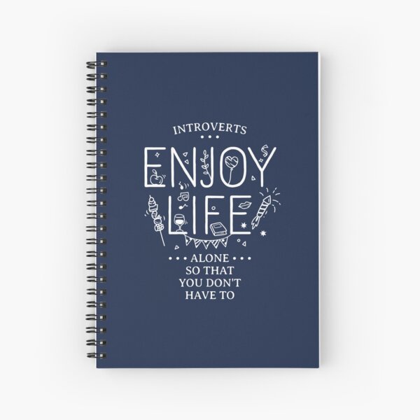 Item preview, Introverts Enjoy Life Alone Funny designed and sold by Geek Updated.