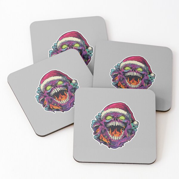 Item preview, Terrifying Devil in Santa Hat - Merry Creepmas Witches designed and sold by lunaticbear.