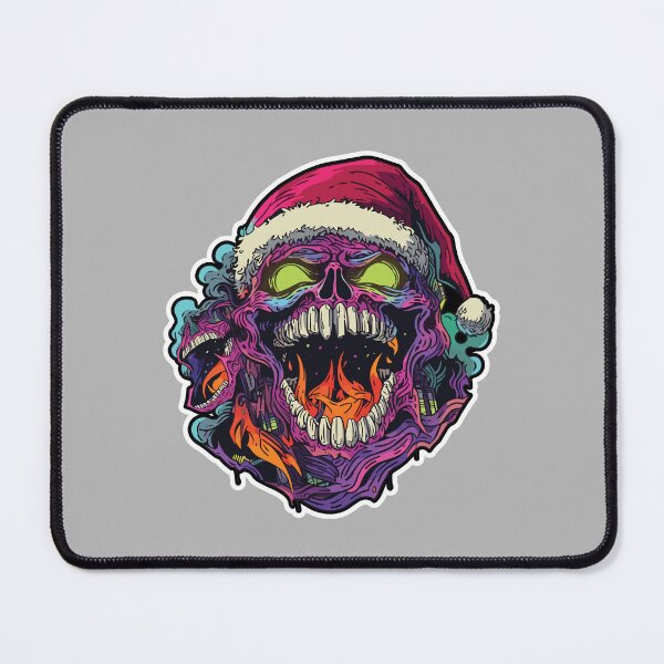 Item preview, Terrifying Devil in Santa Hat - Merry Creepmas Witches designed and sold by lunaticbear.