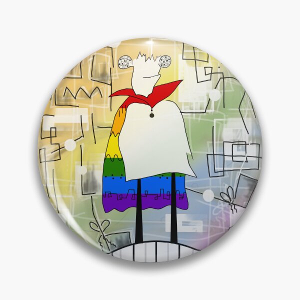 Item preview, Hero with a Colorful Cape designed and sold by GabiDoodles.