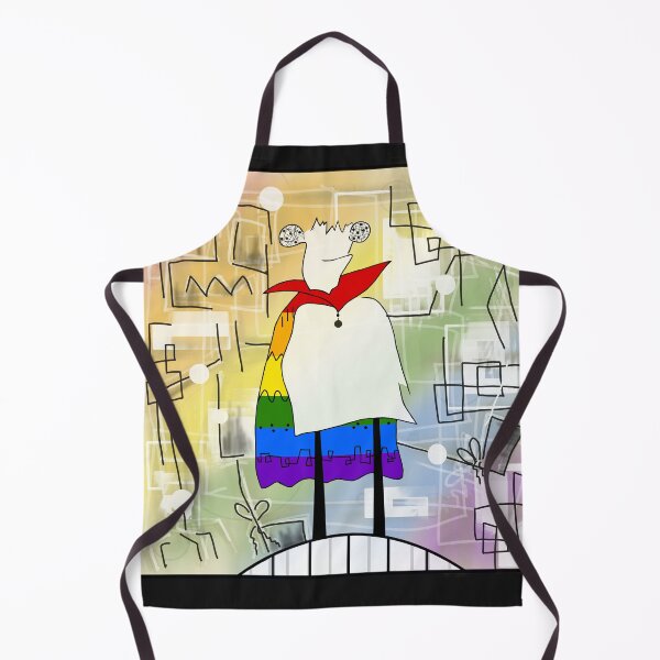 Item preview, Hero with a Colorful Cape designed and sold by GabiDoodles.