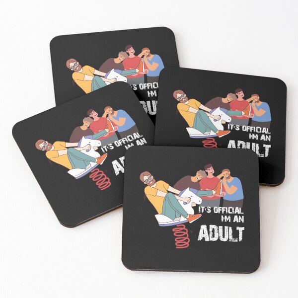 Item preview, OFFICIALLY AN ADULT, I'M LEGALLY AN ADULT designed and sold by Danicus666.