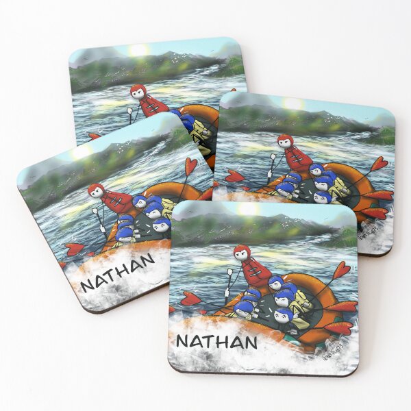 Item preview, Custom Order: White Water Rafting Nathan designed and sold by Heather Labbe.
