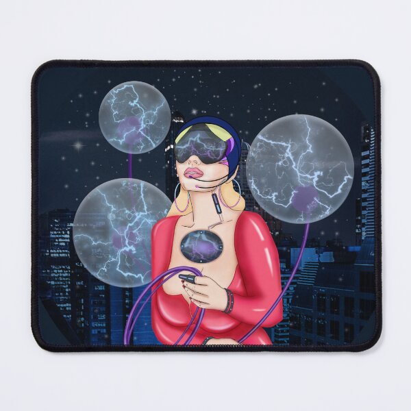 Item preview, Cyber Girl. Starry night in the city designed and sold by KateQR.