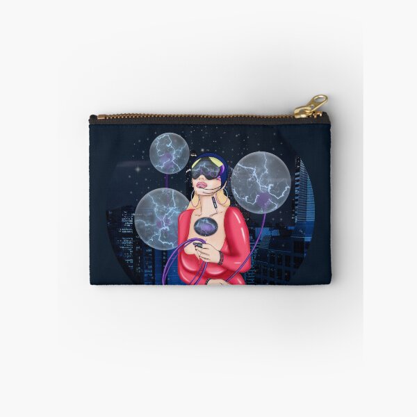 Item preview, Cyber Girl. Starry night in the city  designed and sold by KateQR.