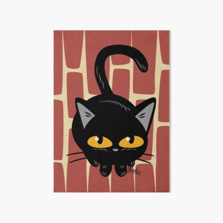 Looking up Art Board Print