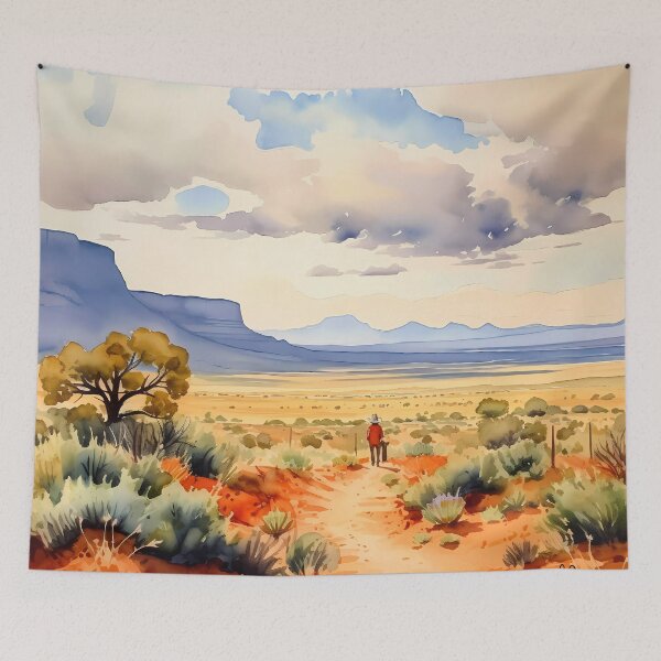 Item preview, Sagebrush Stroll - Desert Dreaming, Dog in Tow designed and sold by edge-studios.