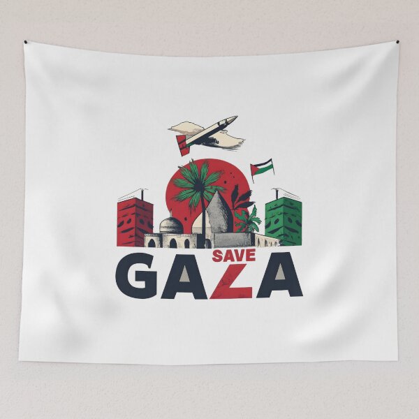Item preview, Save Gaza - Buildings designed and sold by Witty-Whimsy.