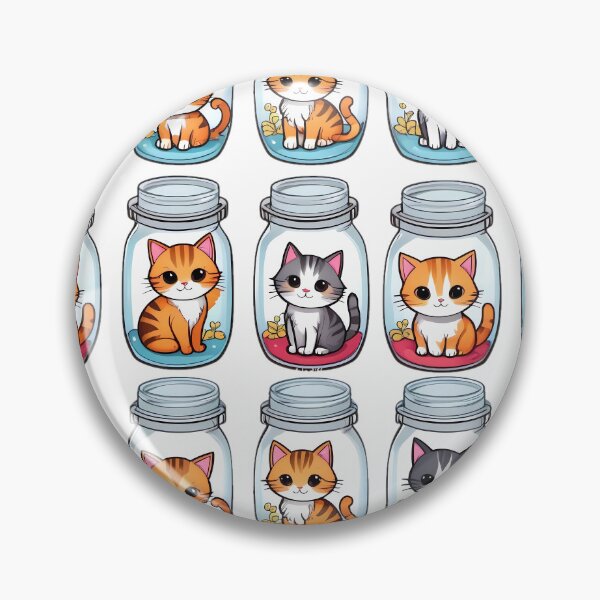 Item preview, Cats in a Jar designed and sold by MartialArtsNerd.
