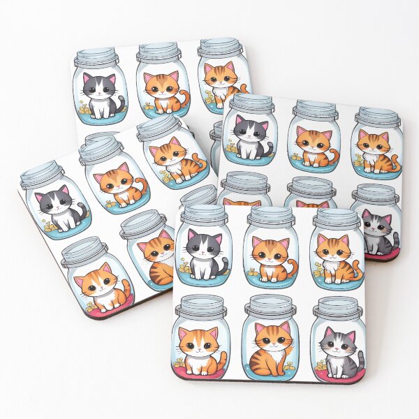 Item preview, Cats in a Jar designed and sold by MartialArtsNerd.