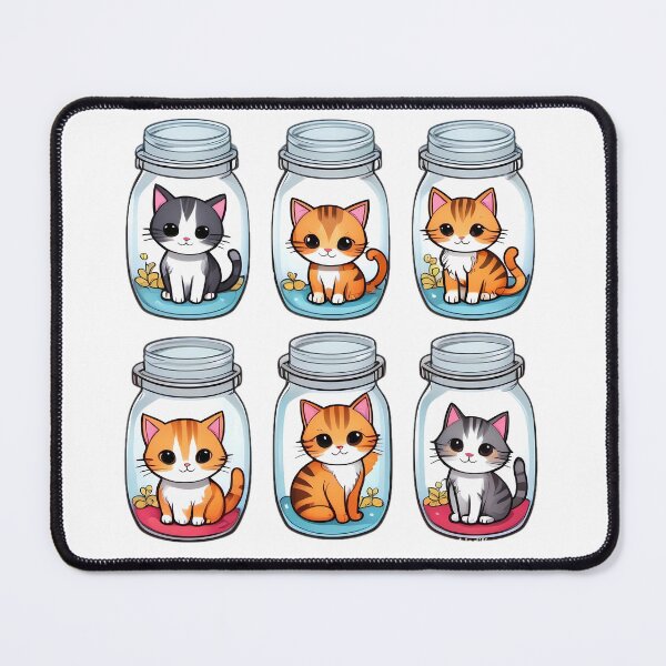Item preview, Cats in a Jar designed and sold by MartialArtsNerd.
