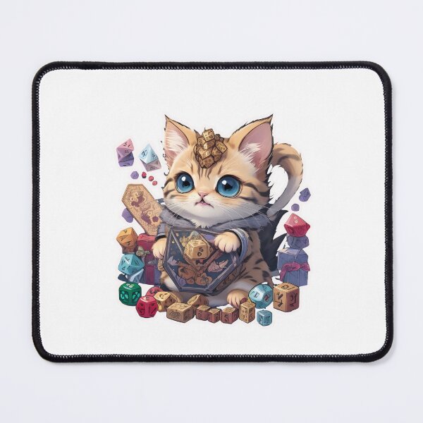 Item preview, DnD Cat Inspired designed and sold by JUSSTPRINT.