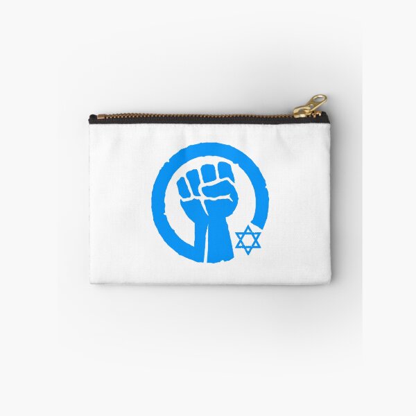 Item preview, Star of David - solidarity fist (bright blue) designed and sold by Thelittlelord.