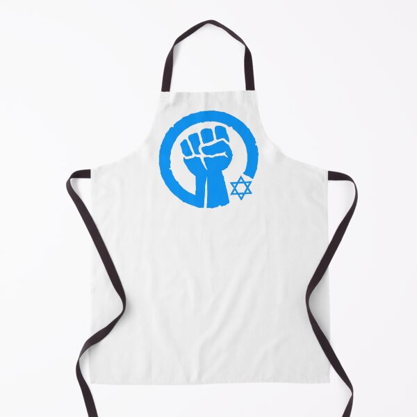 Item preview, Star of David - solidarity fist (bright blue) designed and sold by Thelittlelord.
