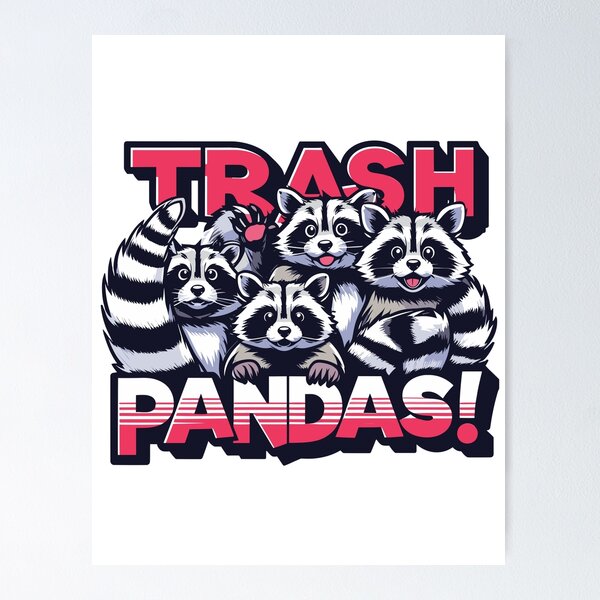 Item preview, Raccoons - Trash Pandas  designed and sold by GalaxyExplorers.