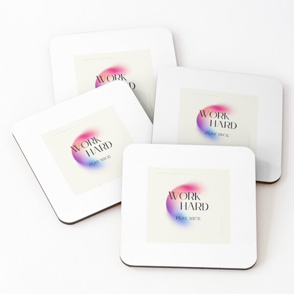 Item preview, Motivational Qoute, Work Hard, Play nice. designed and sold by DailyPromotions.