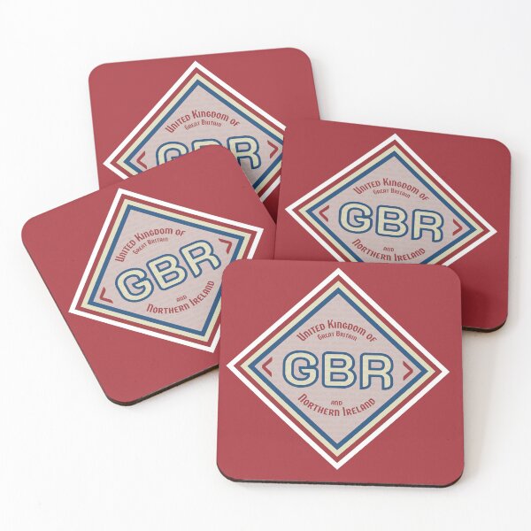 Item preview, GBR - United Kingdom bordered diamond emblem designed and sold by we-rove.