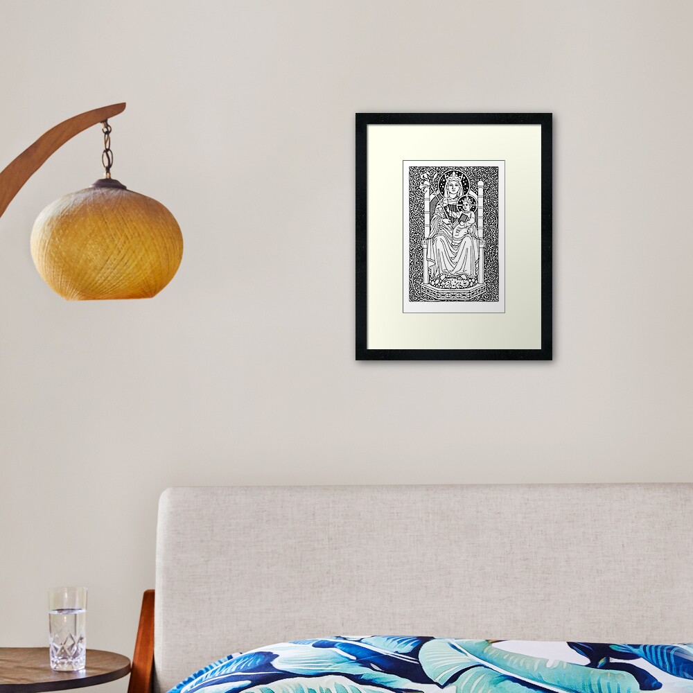 Item preview, Framed Art Print designed and sold by danmitsui.