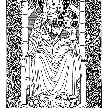 Artwork thumbnail, Christmas: Virgin Mary and Christ Child by Daniel Mitsui