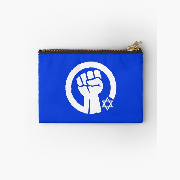 Item preview, Star of David - solidarity fist (white on blue) designed and sold by Thelittlelord.