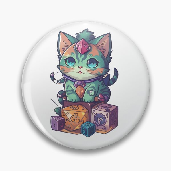 Item preview, DnD Cat Inspired designed and sold by JUSSTPRINT.