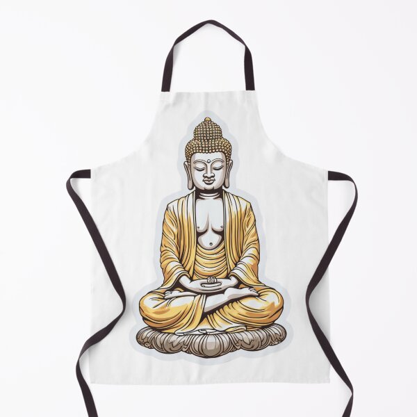 Item preview, Golden Buddha Statue, Digital Art, For Meditation designed and sold by MartynGrey.