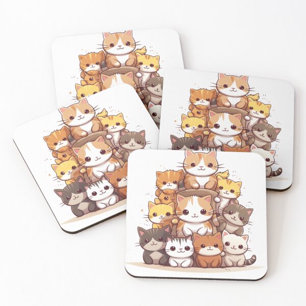 Item preview, cute cate friend happy designed and sold by Superann8.