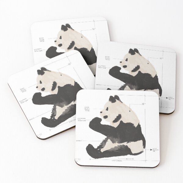 Item preview, Panda | Dimensions Not To Scale designed and sold by kellyclement.