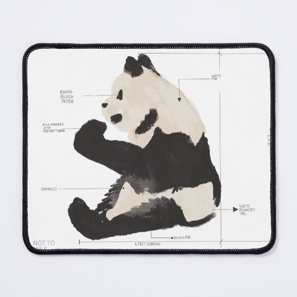 Item preview, Panda | Dimensions Not To Scale designed and sold by kellyclement.