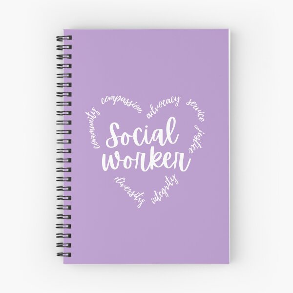 Item preview, social work heart (white) designed and sold by evathemtbc.